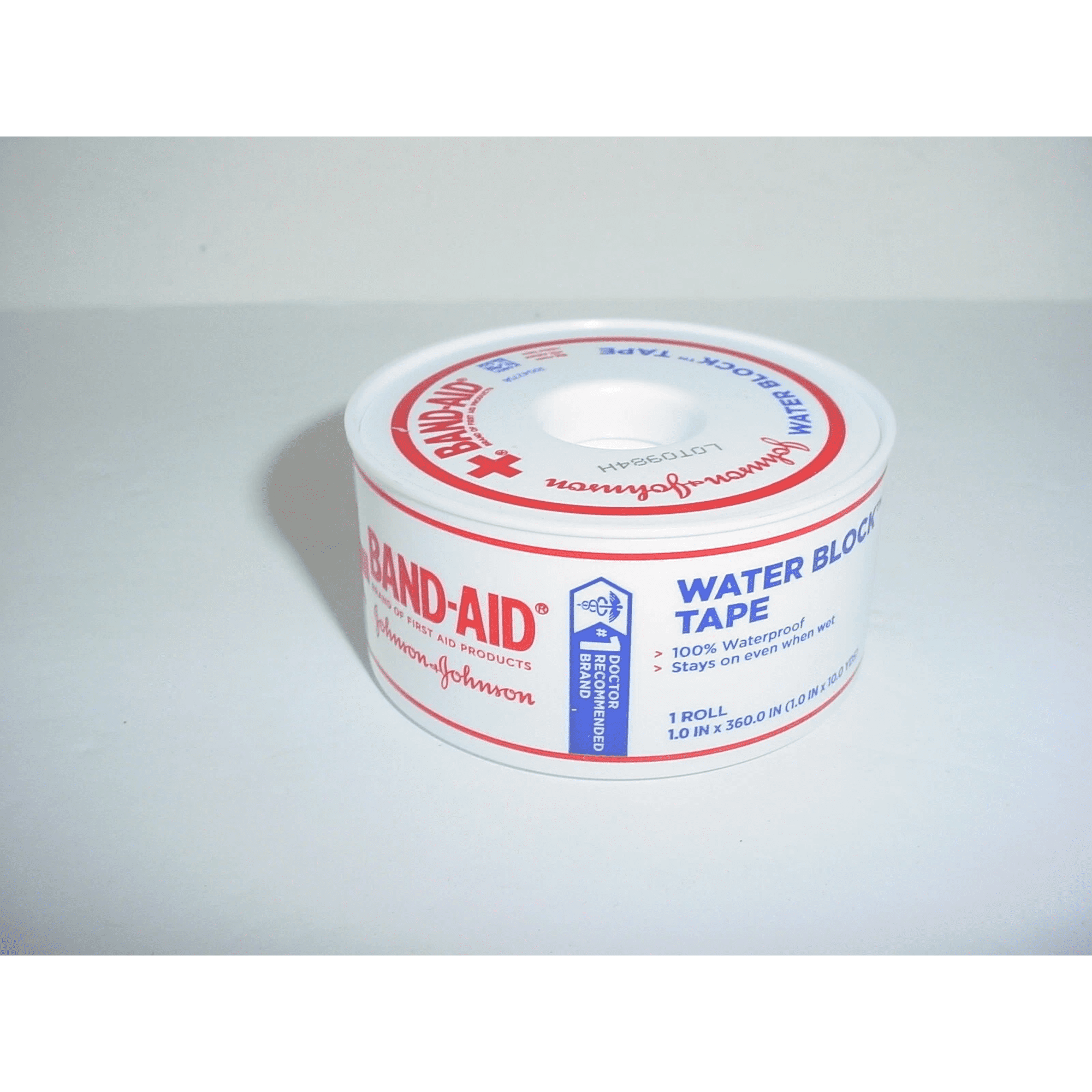 Band-Aid Water Block Tape, 1 Inch x 10 Yard (EA/1)