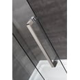 thumbnail image 2 of Aston SDR976-TR-SS-72-10-L Moselle 72" Wide X 77-1/2" High Frameless Sliding Shower Door -, 2 of 6
