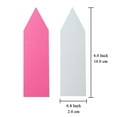 thumbnail image 2 of Just Houseware 200 Pcs Plant Labels 4" Plant Tags Waterproof Garden Labels Pot Marker(White And Pink), 2 of 7