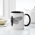 thumbnail image 6 of CafePress - Cicada Mug - 11 oz Ceramic Mug - Novelty Coffee Tea Cup, 6 of 6