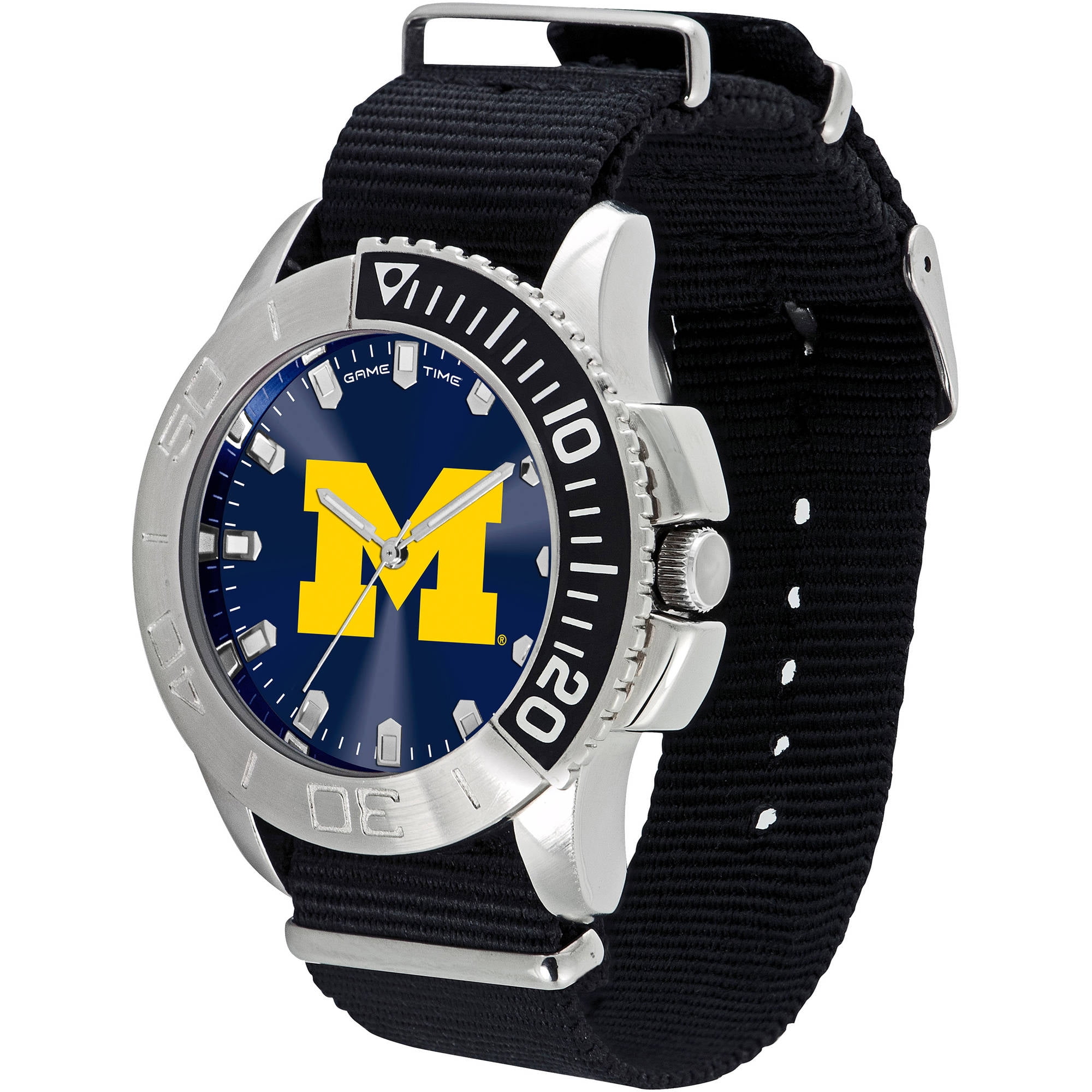 game-time-men-s-university-of-michigan-wolverines-starter-series-watch