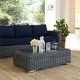 thumbnail image 2 of LexMod Summon Outdoor Patio Coffee Table, Espresso'), 2 of 4