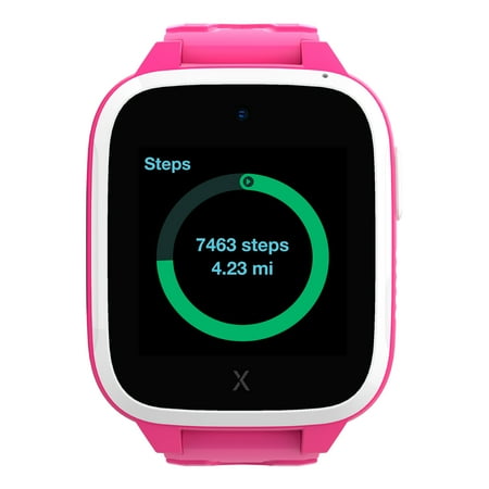 Xplora - Kids' XGO3 (GPS + Cellular) Smart Watch 42mm Calls, Messages, SOS, GPS Tracker, Camera, Step Counter, SIM Card - Pink