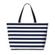 thumbnail image 2 of Easygdp Navy Blue And White Stripes Bolsa de Viaje de Playa de Gran Capacidad, Bolsa Tote Perfecta para la Playa, Escapadas de Fin de Semana y Viajes, 2 of 7