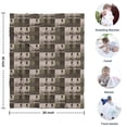 thumbnail image 4 of Multicolor Bigfoot and Camping Pattern Blanket,Comfortable Soft Flannel Throw Blanket,All Season,Warm Lightweight Blankets for Sofa Bed Couch Living Room Chair,30"x40", 4 of 4