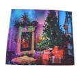 thumbnail image 3 of Tapiz de pared navideño, tapiz navideño con impresión HD, tapiz navideño, telón de fondo, decoración navideña, calidad superior, 3 of 8