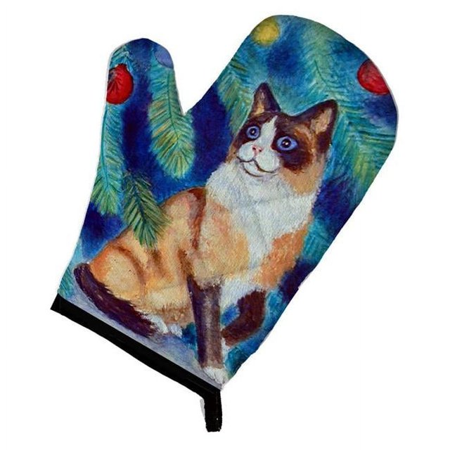 Carolines Treasures 7155OVMT Christmas Tree Cat Oven Mitt