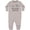 AC-Heather Grey, variant on My Busia Loves Me Childs Baby Fleece Romper