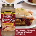 thumbnail image 2 of (3 pack) (3 Pack) Heinz Home-Style Roasted Turkey Gravy, 18 oz Jar, 2 of 8