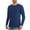 Navy, variant on JingHai Men's Tops Clearance,Long Sleeve Tshirt for Men Adult Shirts Cotton Tee Jersey Premium Crewneck T-Shirts Sunscreen Is Lightweight Breathable and Solid Color Long Sleeved Mens Gift Light Blue