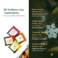 thumbnail image 3 of Teaniru, Assorted Holiday Tea Collection - Christmas Tea Sampler | 4 Holiday Green Tea | Holiday Tea for Detox, Energy, Immunity & Relaxation - Brew Hot or Iced | Christmas Tea Bags for All, 3 of 5
