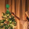 thumbnail image 5 of St. Patrick Day Mini Tree Topper, Ngxiha 6 Inch Miniature Irish Shamrock Miniature Christmas Tree Topper, Irish Green Decoration for Holiday Party Decor Fancy, 5 of 9