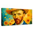 thumbnail image 1 of Cuadro Decorativo Canvas Revolution Nocturno de Girasol 140x70, 1 of 4
