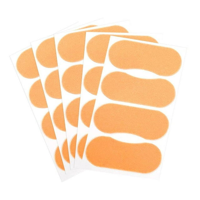 20 Pcs Wearproof Heel Stickers Anti-Friction High Heels Foam Tape Anti-wear Heel Sticker Foot Pad