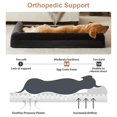 thumbnail image 2 of Cama ortopédica impermeable para perro BFPETHOME 107 x 76 x 18 cm, 2 of 6