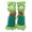 Green, variant on purcolt Thick Knit Animal Socks, Cute Funny Animals Plush Socks, Warm Casual Long Floor Carpet Socks