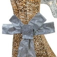 thumbnail image 7 of Northlight 60" Gold LED Lighted Angel with Trumpet Outdoor Christmas Decoration, 7 of 7