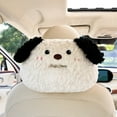 thumbnail image 5 of Plush Car Tissue Holder Car Paper Box Cute Puppy Tissue Dispenser for Car Creative Dog Car Paper Towel Holder Hanging Car Tissue Box Holder for Car Home Bathroom, 5 of 6