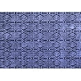 thumbnail image 1 of Ahgly Company Machine Washable Indoor Rectangle Abstract Blue Modern Area Rugs, 5' x 7', 1 of 4