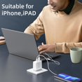 thumbnail image 5 of Bloque de cargador USB C Kuewtya de 40 W, paquete de 2, 4 puertos tipo C, 5 of 5