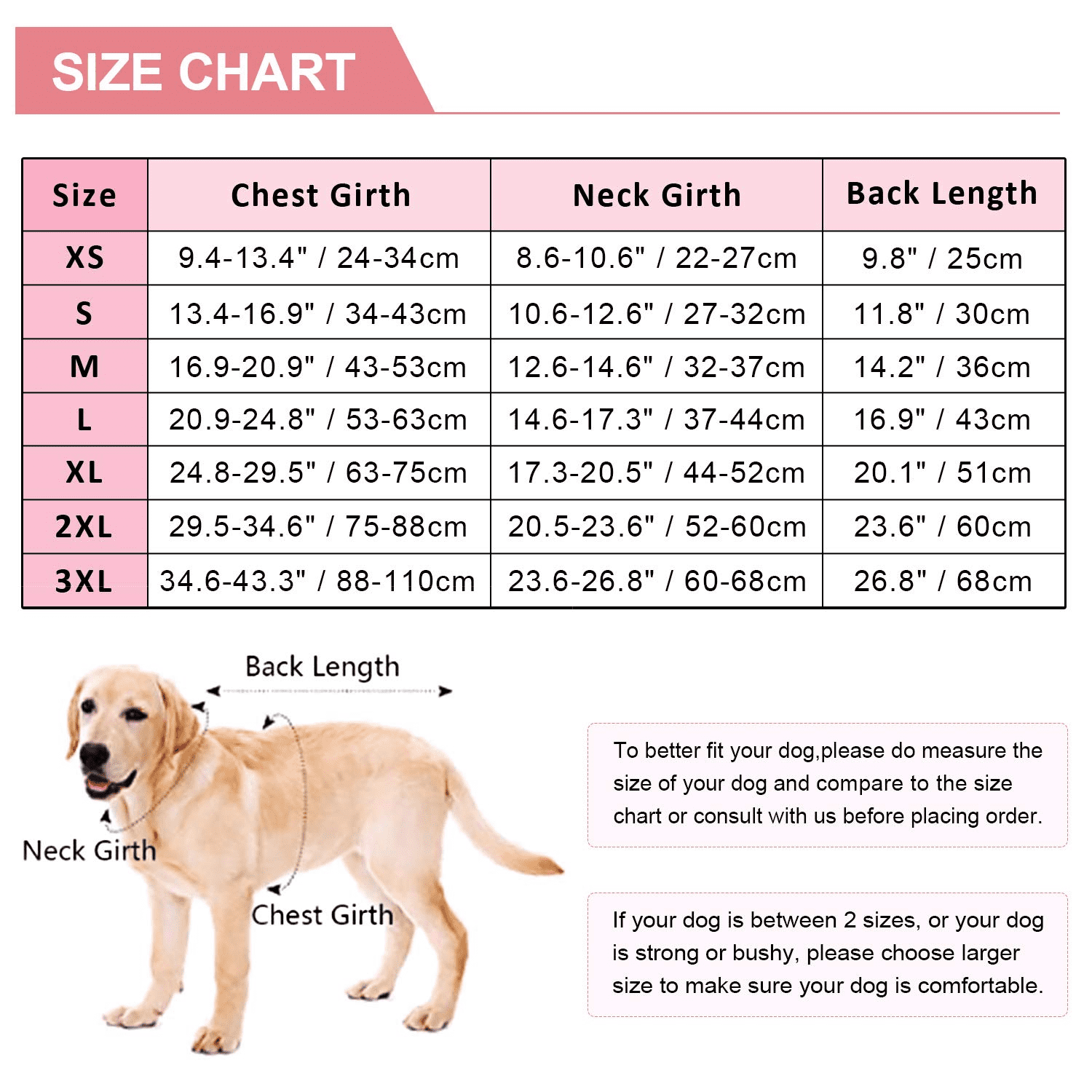 Kuoser Reversible Dog Winter Coat, Reflective Waterproof Dog Jacket, Cotton Lined Vest Windproof Outdoor for Small Medium and Large Dogs