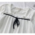 thumbnail image 4 of Square Collar Women Pajamas Set Winter Warm Sleepwear Fleece Velvet 2 Piece Pants Home Wear Suit Fluffy Korean Solid Night Wear, 4 of 4