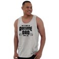 thumbnail image 3 of This is What Awesome Dads Look Like Mens Big & Tall Graphic Tank Top Brisco Brands 2X, 3 of 5