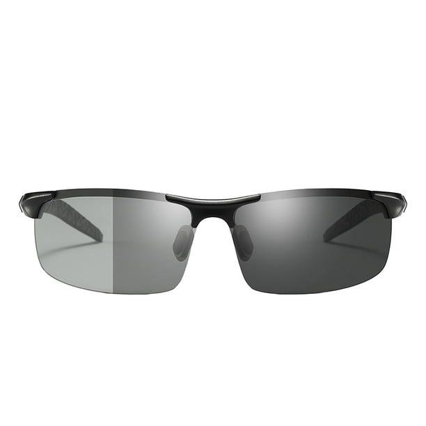 Gafas de sol de conducción Lentes que cambian de color Gafas de sol polarizadas de alta claridad para hombres para correr de día y noche en bicicleta YUNYI BRAND Deportes