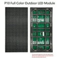 thumbnail image 2 of 2Pcs P10 Full Color Outdoor LED Module HUB75 SMD3535 32x16 Pixels LED Display Panel 320x160mm 1/4S Driver, 2 of 8