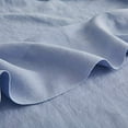 thumbnail image 2 of Sijo Premium Stone Washed 100% French Linen Bed Sheet Set, Small Batch Sourced from Normandy, Breathable and Durable, 3pc Set - 2 Pillowcases, 1 Fitted (Sky, Full - Minimal 3 Piece), 2 of 4