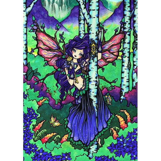 Diamond Painting (DB1073) 5D DIY Kit Maxiy Girl Square Handicraft (IH966) 45x60cm FLhrweasw Nuevo