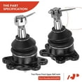 thumbnail image 4 of A-Premium 10Pcs Front Suspension Kit Tie Rod End Ball Joint Compatible with Chevrolet Tahoe GMC Yukon 1995-2000 K1500 Suburban K2500 Cadillac Escalade, 4 of 9