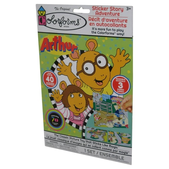 Arthur Colorforms (2021) Sticker Story Adventure Set