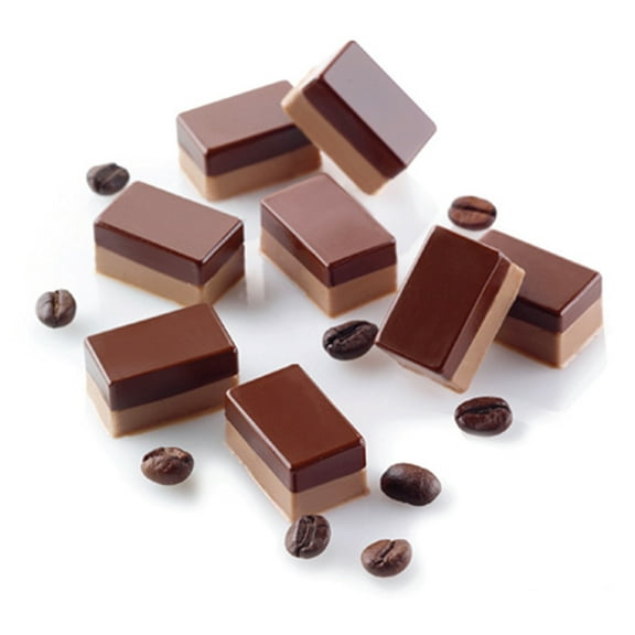 Silikomart "Micro Rectangle 5" Silicone Mold 1 Each