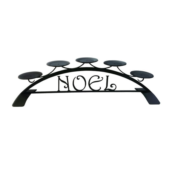 Noel Table Top Pillar Candle Holder
