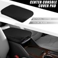 thumbnail image 2 of Unique Bargains Center Console Pad Waterproof Armrest Seat Box Cover Protector for Mazda CX30 2020-2023 Black, 2 of 7