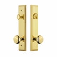 thumbnail image 2 of Grandeur Fifth Avenue Tall Plate Single Cylinder One Piece Knobset with Knob, 2 of 6