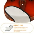 thumbnail image 3 of OUNONA 1Pcs Classic Design Suede and Cotton Violin Shoulder and Cheek Pad for Performance, 3 of 8