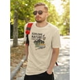 thumbnail image 2 of Explore Nature Every Day T-Shirt Men -Image by Shutterstock, Male 3X-Large, 2 of 4