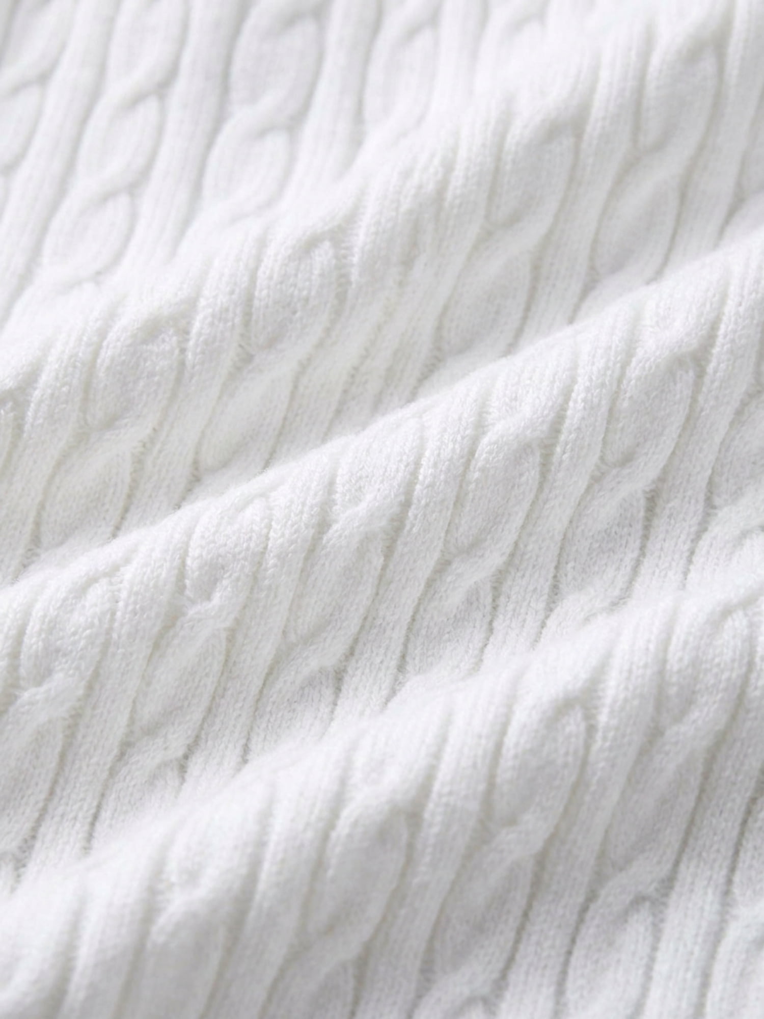 Free Assembly Men's Cozy Yarn Cable Knit Polo Sweater with Short Sleeves, Sizes XS-3XL