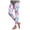 White, variant on COMVALUE Women's 80s Leggings Neon Artistic Splash Printed Buttery Soft Stretchy Pants White XXL