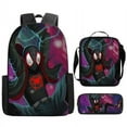 thumbnail image 1 of Spiderman Animation Backpack, Cartoon Digital Printing Schoolbag, Schoolbag Three-piece-, 1 of 1