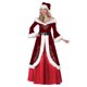 thumbnail image 3 of Traje de Papá Noel de terciopelo de lujo para hombre y mujer, traje de Papá Noel para pareja, traje de fiesta de Navidad, trajes de actuación, 3 of 5
