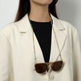 thumbnail image 2 of Chaîne de Lunettes Perlée Mode Légère Support de Lunettes Sangle Lanière en Verre, 2 of 10