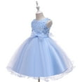 thumbnail image 4 of Esaierr Kids Girl's Tutu Dress Flower Princess Dress 2-10Y Toddler Princess Dress Princess Dresses for Girls,Girls Dress Mesh Tulle Dress, 4 of 7