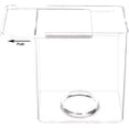 thumbnail image 4 of Caja dispensadora de pañuelos, soporte para cubierta, organizador de servilletas cuadrado transparente para almacenamiento de baño, cocina y dormitorio de oficina, 4 of 6