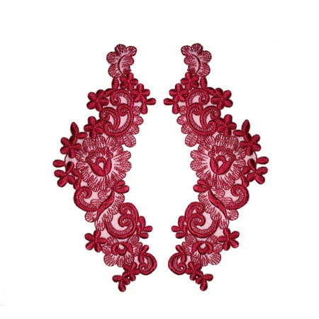 Red Sox Mlb Applique - Embroidered Sheer Organza Applique 9