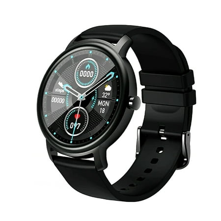 Global Version Mibro Air Smart Watch Fitness Tracker Watch with 12 Sports Modes 24h Bio Heart Rate Tracker Sleep Analysis Long Lasting Battery IP68 Waterproof BT5.0 Smartwatch