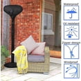 thumbnail image 4 of Patio Heater Cover(180x52cm), 210d Waterproof Oxford Patio Heater Cover, Dust/Wind Proof Outdoor Gas Patio Heater Cover, 4 of 5