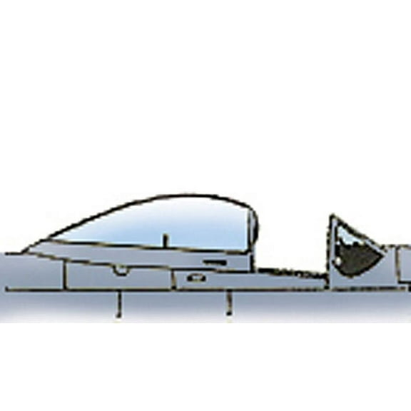 P-51 D "Dallas" Type Vacuform Canopy for Tamiya (1/48 model kit accessory)